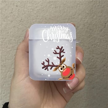 Θήκη ακουστικών Χριστουγέννων Reindeer για Airpods 3rd 2 Pro 4th Covers for Airpod 2 3 1 Πρωτοχρονιάτικο προστατευτικό αξεσουάρ Shell Fundas