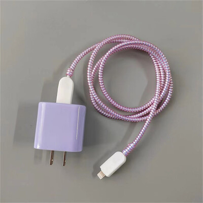 Y2k slatka meka silikonska zaštitna futrola za punjač za iPhone 11 12 13 14 15 18/20W Fast Charge Protection maska za punjač