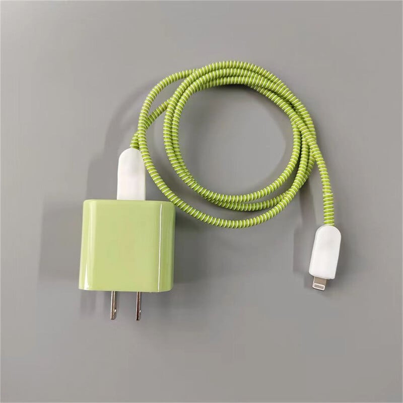 Y2k slatka meka silikonska zaštitna futrola za punjač za iPhone 11 12 13 14 15 18/20W Fast Charge Protection maska za punjač