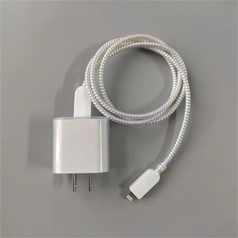 Y2k slatka meka silikonska zaštitna futrola za punjač za iPhone 11 12 13 14 15 18/20W Fast Charge Protection maska za punjač