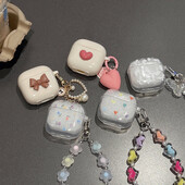 1 kom Heart Pattern Futrole za slušalice s narukvicom za HUAWEI FreeBuds SE 2 Zaštitna maska Zaštitna kutija za dodatke za slušalice