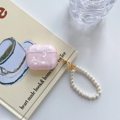 Pearl ausinių dėklai Airpods 4 Leopard pakabinami ausinių apsauginiai dangteliai, skirti Apple Airpod 3 Pro 2 1 3rd Pro Generation Case