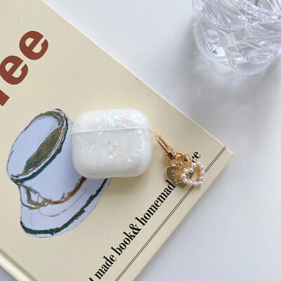 Pearl ausinių dėklai Airpods 4 Leopard pakabinami ausinių apsauginiai dangteliai, skirti Apple Airpod 3 Pro 2 1 3rd Pro Generation Case