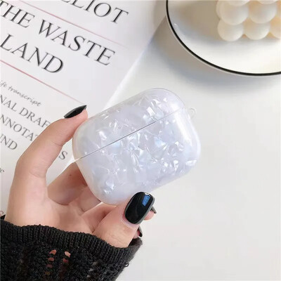 Pearl ausinių dėklai Airpods 4 Leopard pakabinami ausinių apsauginiai dangteliai, skirti Apple Airpod 3 Pro 2 1 3rd Pro Generation Case