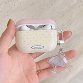 Djevojka jednostavnog stila Silikonska torbica za AirPods1 2 za AirPods 3 za AirPods Pro Dodaci za slušalice Slatki ružičasti privjesak pas kišobran