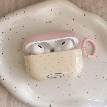 Θήκη σιλικόνης για κορίτσια απλού στιλ για AirPods1 2 για AirPods 3 για AirPods Pro Αξεσουάρ ακουστικών Χαριτωμένο ροζ μενταγιόν σκύλου με ομπρέλα