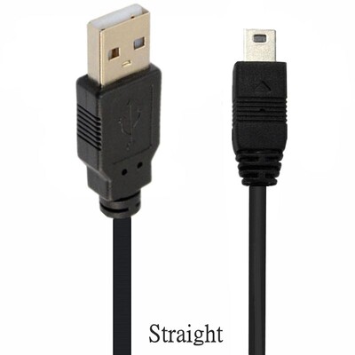 5M 3M USB Type-A do Mini 5Pin GORE Dolje Lijevo Desno kutno 90 stupnjeva Kabel za brzi podatkovni punjač za GPS navigator Jy27 20 Dropship