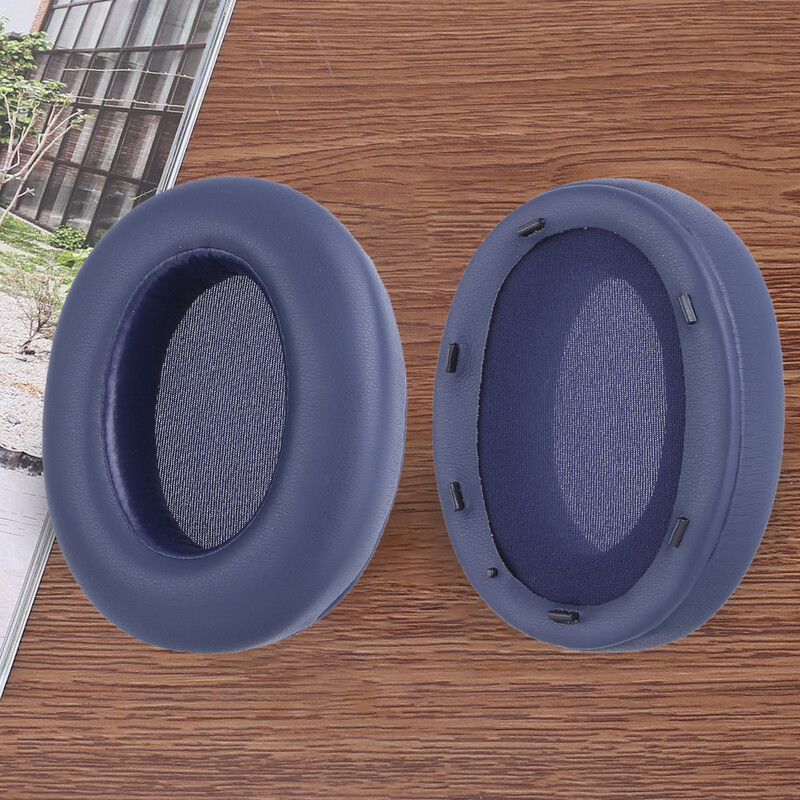Skirta Sony WH-XB910N ausinėms Keičiamos ausų pagalvėlės pagalvėlės dangtelis Baltyminės odinės ausinės Ausinės pagalvėlės Atminties putplasčio ausų pagalvėlės