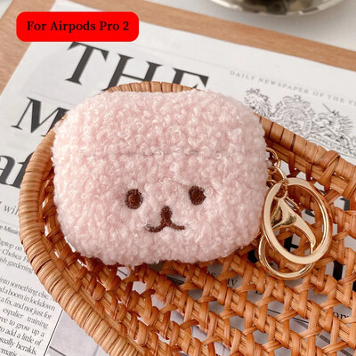 Za Airpods 4 Pro Case 2022 Cute Fluffy Dog Slušalica Slušalica Poklopac za slušalice Apple AirPod 3 2 Pro 2nd Generation Pro USB C Case