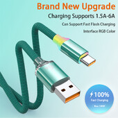 JINMUXI USB tip C kabel za brzo punjenje 20w-120w 1.5A-6A za Xiaomi Redmi Huawei Oppo Oneplus IPhone1516 podatkovni kabel za brzo punjenje