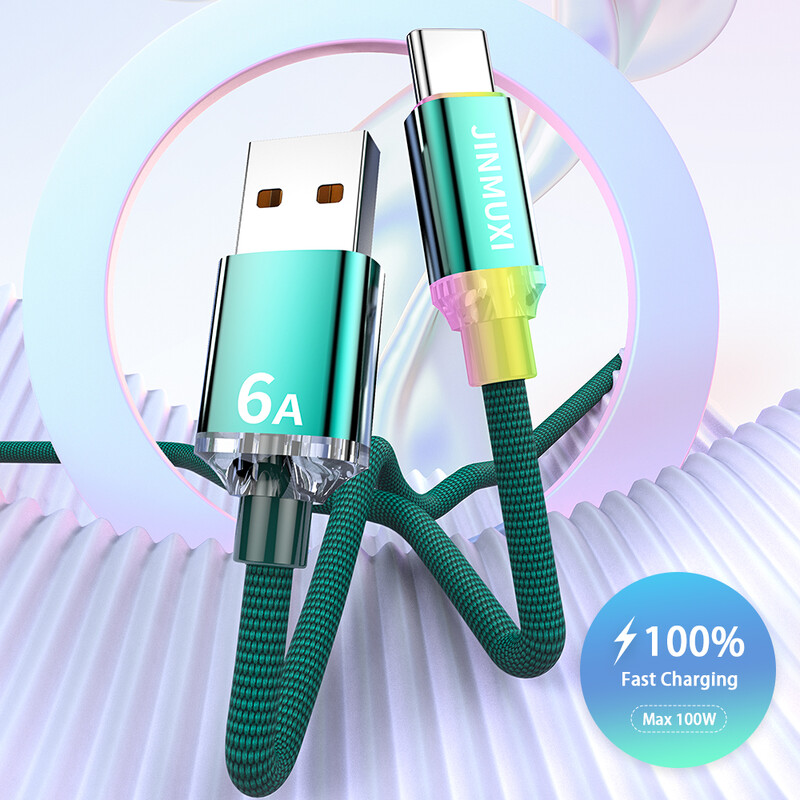 JINMUXI USB tip C kabel za brzo punjenje 20w-120w 1.5A-6A za Xiaomi Redmi Huawei Oppo Oneplus IPhone1516 podatkovni kabel za brzo punjenje