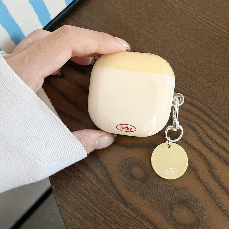 Štýlové roztomilé mäkké puzdro do uší s motívom čarovnej farby pre Samsung Galaxy Buds FE s príveskovým krytom pre Samsung Buds 2 Pro