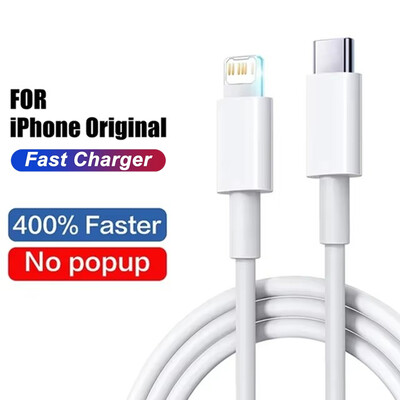35W PD Originalni USB kabel za brzo punjenje za iPhone 14 8 7 Plus 13 12 11 Pro XS Max XR X USB C kabel za brzo punjenje 1m 1.5m 2m 3m