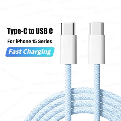 40W USB na tip C kabel za iPhone 16 15 Pro Max Kabeli za brzo punjenje Connect CarPlay Exclusive za Apple 15 16 Plus C Data Line