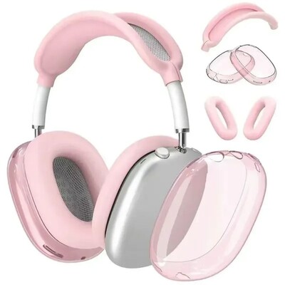 Κάλυμμα 3 σε 1 για AirPods Max Case Ασύρματα ακουστικά TPU Θήκες αντικραδασμικής προστασίας για Apple AirPods Max Protective Coque για AirPod Max