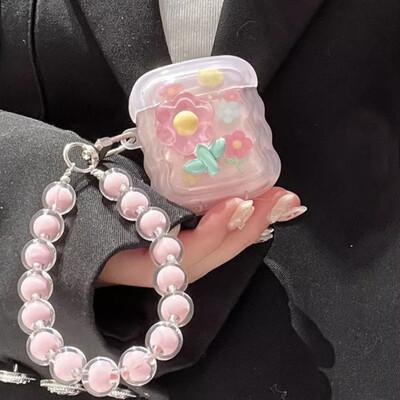 Stars Wavy Silikonska meka narukvica otporna na udarce Love ins Slatka futrola za bežične Bluetooth slušalice za Apple Airpods Pro 2nd 3 2 1 Capa