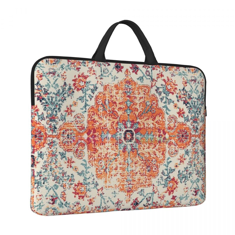 Aztec Terracotta Boho torba za prijenosno računalo Vodootporna velika torbica za prijenosno računalo Torba za računalo Uredska poslovna putovanja 14 inča