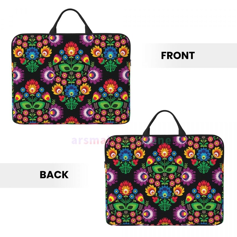 L rahvakunsti lillekott Sülearvuti kott veekindel suur sülearvuti ümbris Arvutikott Kontori ärireisid 14 tolli