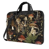 Midnight Mushrooms Forest Botanical Night Garden Torba za prijenosno računalo Torbica otporna na udarce Torba za računalo 13 14 15.6 Crossbody torbica za prijenosno računalo