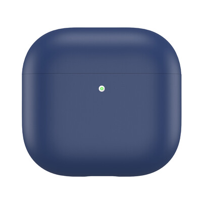 Apple AirPods 4 kõrvaklappide jaoks, silikoonist pehme täielik kaitseümbris karabiiniga tolmukindla kaitsekestaga, pehme armas nahakate