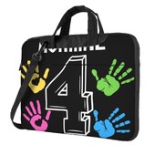 Чанта за лаптоп I Was Normal Преди 4 деца Чанта за куфарче Семейство Деца 13 14 15 Модна преносима компютърна чанта за Macbook Air Xiaomi