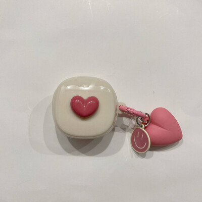 1kom Heart Pattern Futrole za slušalice s narukvicom za Baseus WM01 / WM02 Zaštitna maska Dodatna oprema za slušalice Zaštitna kutija