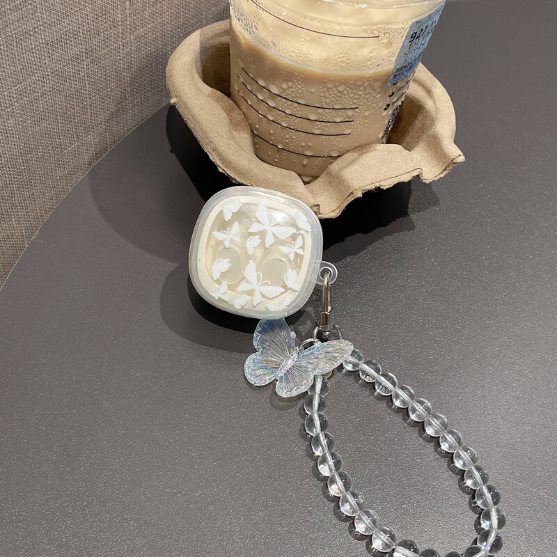 1kom Heart Pattern Futrole za slušalice s narukvicom za Baseus WM01 / WM02 Zaštitna maska Dodatna oprema za slušalice Zaštitna kutija