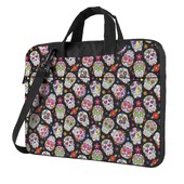 Mehhiko Sugar Skull sülearvutikott Värvilised pealuud lilleprintimine Macbook Air Pro Xiaomi Lenovo Asuse armas põrutuskindel ümbris