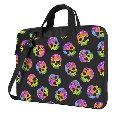 Mehhiko Sugar Skull sülearvutikott Värvilised pealuud lilleprintimine Macbook Air Pro Xiaomi Lenovo Asuse armas põrutuskindel ümbris