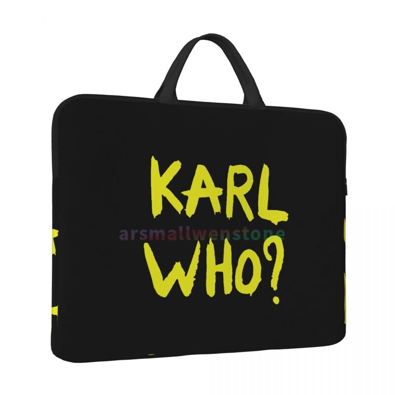 Geanta pentru laptop Karl Who Geanta pentru computer Office Business Travel Carcasa mare pentru laptop, rezistenta la apa de 14 inchi