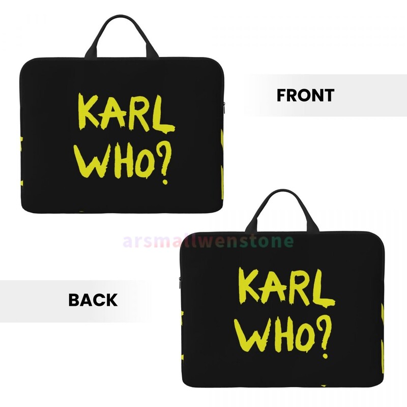 Geanta pentru laptop Karl Who Geanta pentru computer Office Business Travel Carcasa mare pentru laptop, rezistenta la apa de 14 inchi