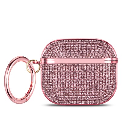 Apple Airpodsidele 1 2 3 4 põlvkonna Bluetoothi kõrvaklappide kate, galvaniseeritud välklamp Diamond Airpods Pro luksuslik põrutuskindel ümbris