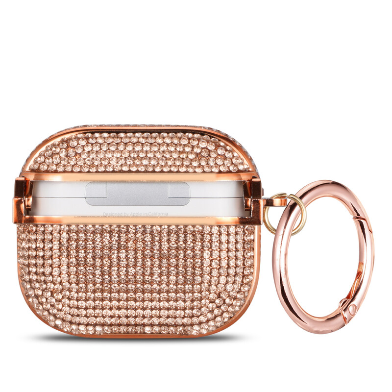 Apple Airpodsidele 1 2 3 4 põlvkonna Bluetoothi kõrvaklappide kate, galvaniseeritud välklamp Diamond Airpods Pro luksuslik põrutuskindel ümbris