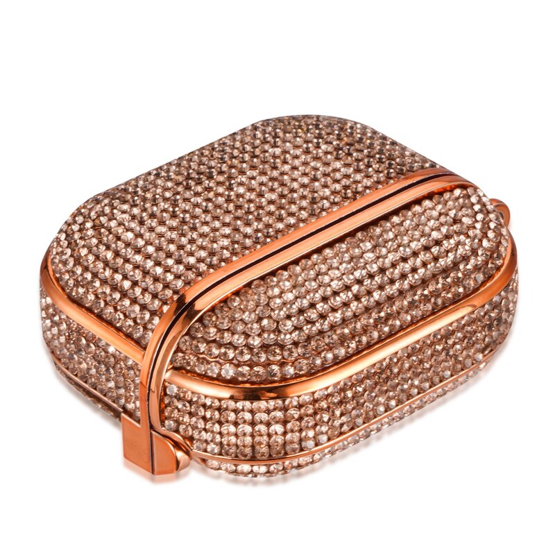 Apple Airpodsidele 1 2 3 4 põlvkonna Bluetoothi kõrvaklappide kate, galvaniseeritud välklamp Diamond Airpods Pro luksuslik põrutuskindel ümbris