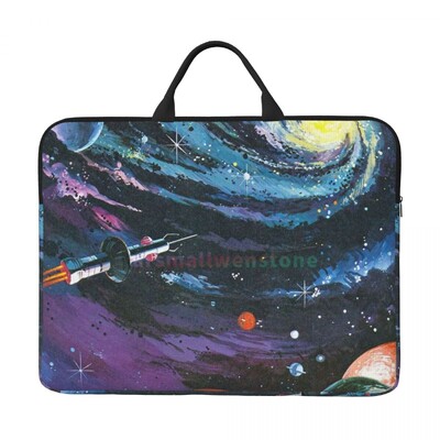Space Planet Torba za prijenosno računalo Vodootporna velika torbica za prijenosno računalo Torba za računalo Uredska poslovna putovanja 14 inča