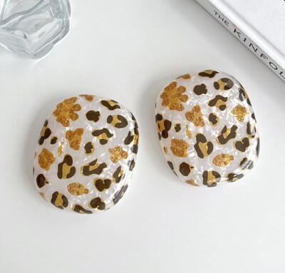 Zaštitna maska s uzorkom leoparda za Airpods Max Mekana silikonska torbica za slušalice Prozirna za Apple Airpods Max slušalice