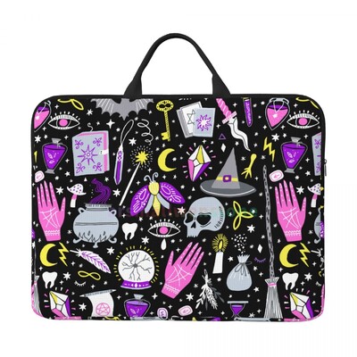 Gothic Black Skull Torba za prijenosno računalo Vodootporna velika torbica za prijenosno računalo Torba za računalo Uredska poslovna putovanja 14 inča