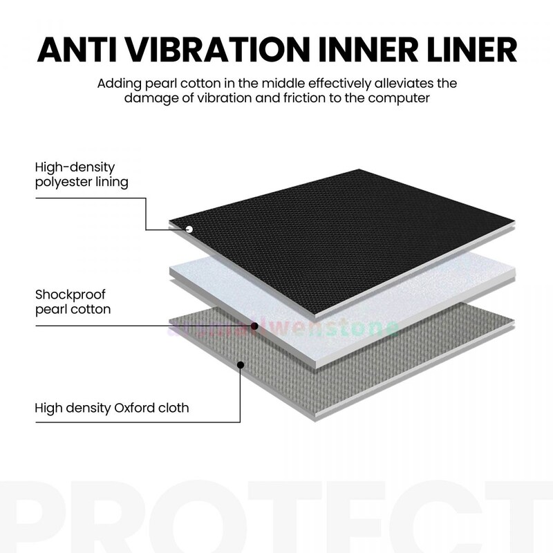 Gothic Black Skull Torba za prijenosno računalo Vodootporna velika torbica za prijenosno računalo Torba za računalo Uredska poslovna putovanja 14 inča