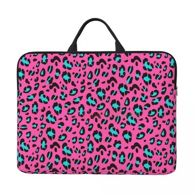 Torba za prijenosno računalo s uzorkom leoparda Torba za računalo Uredska poslovna putovanja 14 inčna vodootporna velika torbica za prijenosno računalo