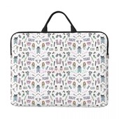 Карикатура Дамска чанта за лаптоп Доктор Чанта за компютър Офис Бизнес пътуване 14-инчов водоустойчив голям калъф за лаптоп