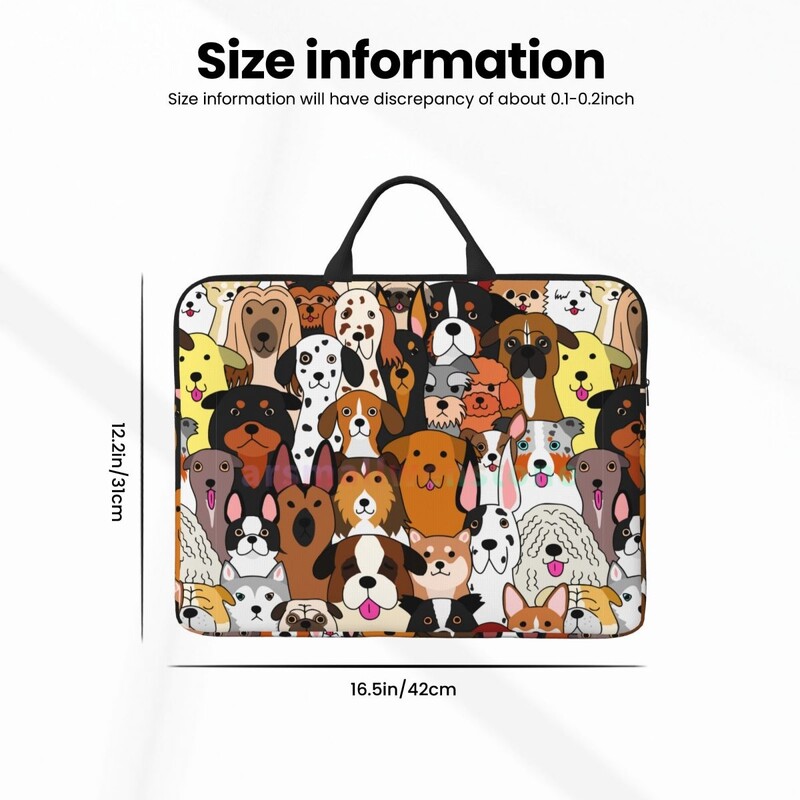 Koera sülearvuti kott veekindel suur sülearvuti ümbris Arvuti kott Kontori ärireisid 14 tolli