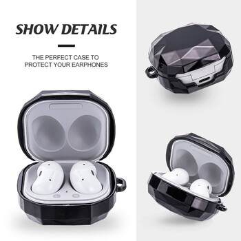 Θήκη διαμαντιών πολυτελείας για Samsung Galaxy Buds 2 Pro FE Live θήκη για Samsung Galaxy Buds Live Pro Buds2 Pro2 Θήκη Σκληρό κάλυμμα υπολογιστή