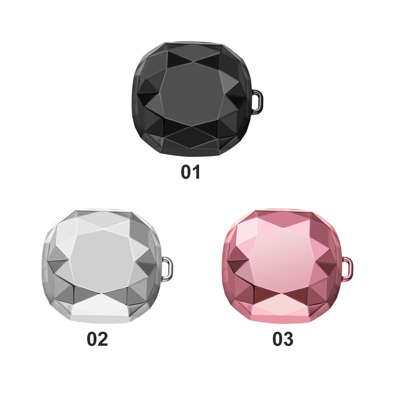 Luksuzna dijamantna maska za Samsung Galaxy Buds 2 Pro FE Live Case za Samsung Galaxy Buds Live Pro Buds2 Pro2 Case, tvrda maska za računalo