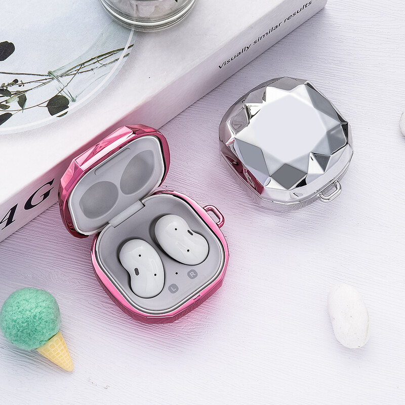 Luksuzna dijamantna maska za Samsung Galaxy Buds 2 Pro FE Live Case za Samsung Galaxy Buds Live Pro Buds2 Pro2 Case, tvrda maska za računalo