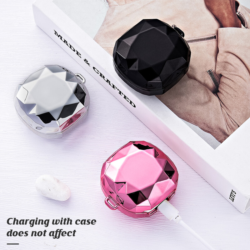 Luksuzna dijamantna maska za Samsung Galaxy Buds 2 Pro FE Live Case za Samsung Galaxy Buds Live Pro Buds2 Pro2 Case, tvrda maska za računalo