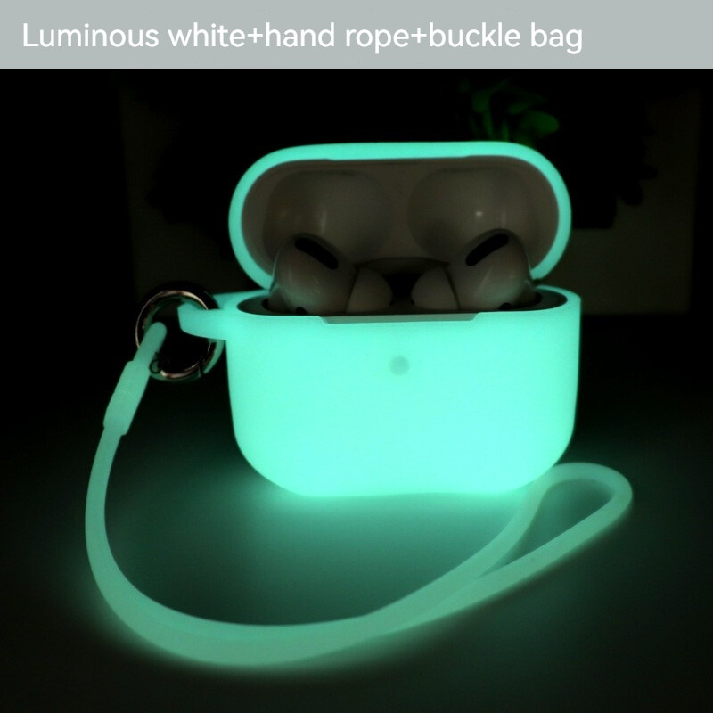 Za airpods 1or2 futrola airpods pro 2 airpods 3 Bluetooth slušalica silikonska svjetleća zaštitna futrola fluorescentna futrola za slušalice