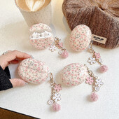 1 tk täisprinditud lilledega kõrvaklappide ümbrised HUAWEI FreeBudsi 3/ 4/ 5i seeria kaitsekattega kõrvaklappide tarvikute kaitsekarbi jaoks