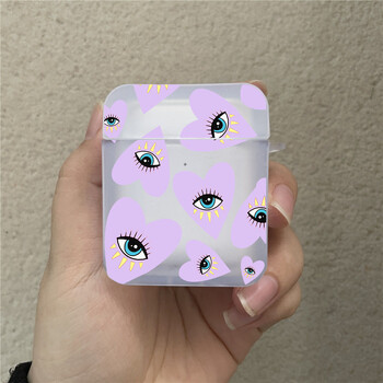 Fashion Lucky Eye Blue Evil Eye θήκη ακουστικών εκτύπωσης για Airpods 1 2 3 Pro Ασύρματο κάλυμμα ακουστικών για Air Pods Pro2 Αξεσουάρ