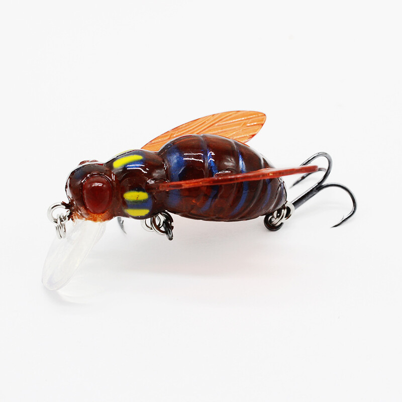 Трансгранична електронна търговия 5 см 5,5 г симулация на водна повърхност примамка за пчели стръв стръв за насекоми разпродажба