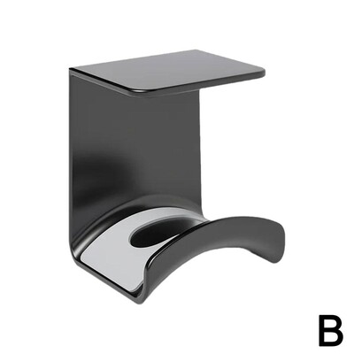 Univerzalni stalak za slušalice, ljepljiva plastična vješalica za zidnu montažu ispod stola, držač nosača slušalica za slušalice za igranje